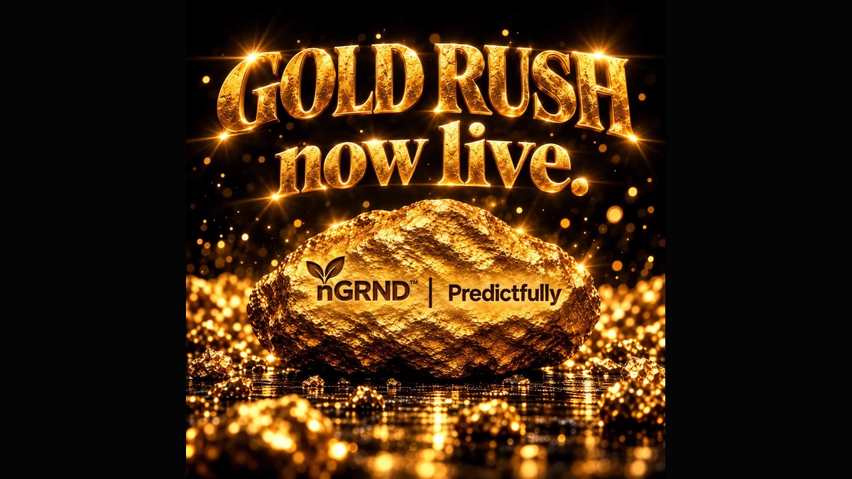 Official nGRND Gold Rush artwork from the launch post